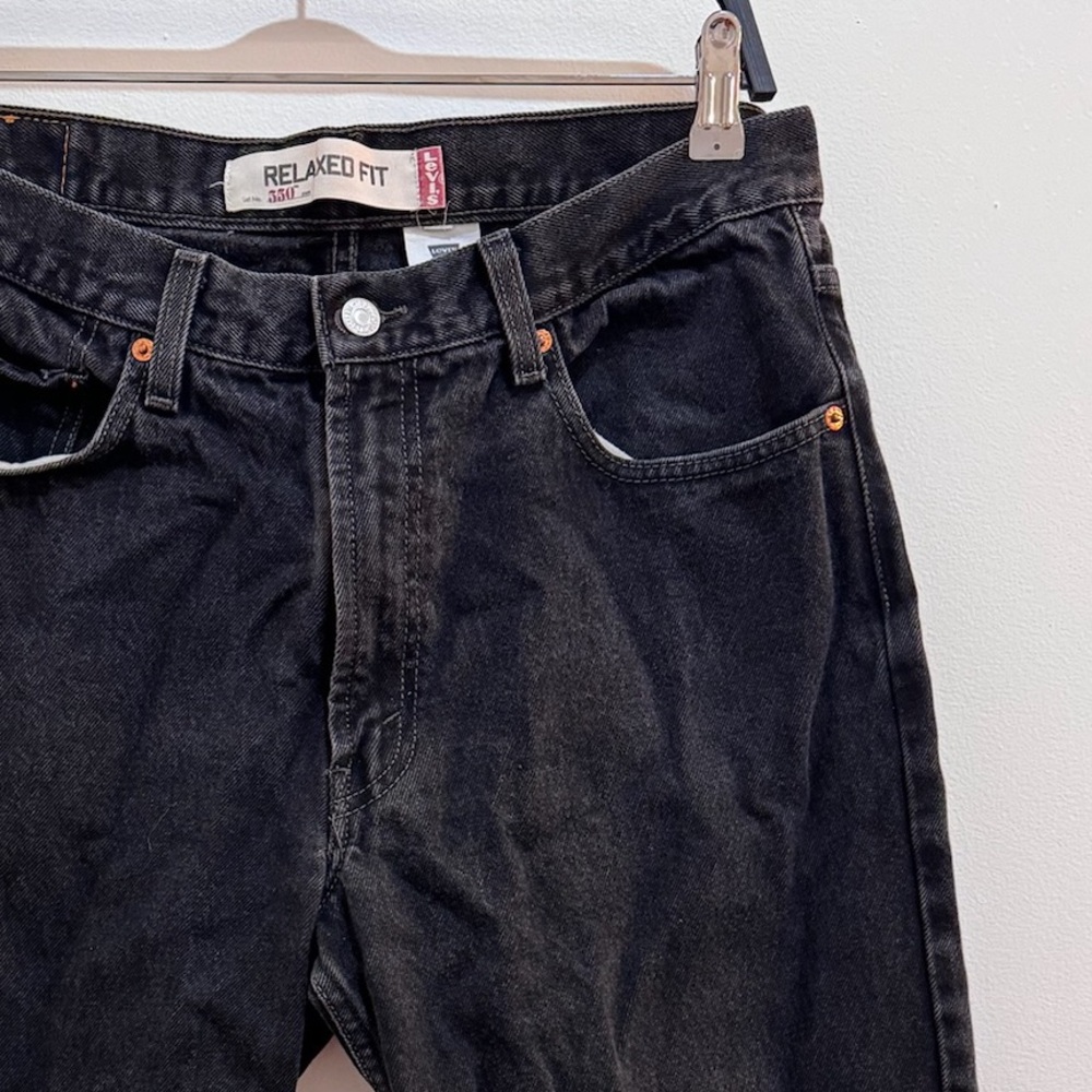 Levi’s Relaxed Fit Black Denim Jeans